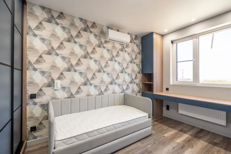 Детская мальчика — Ремонт трёхкомнатной квартиры, 74 м²