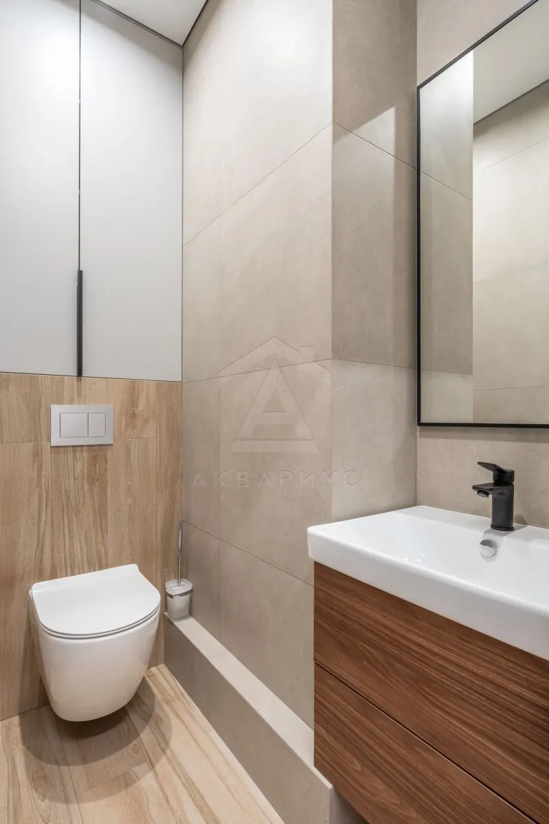 Санузел — Ремонт трёхкомнатной квартиры, 112 м²
