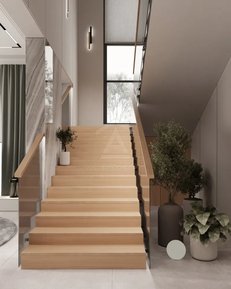 Гостиная — Дизайн частного дома, 329 м²